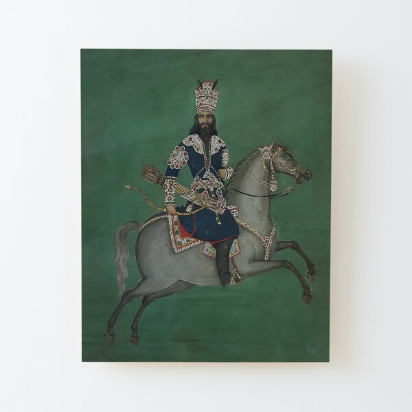 Nandor and Jahan Wood Mounted Print