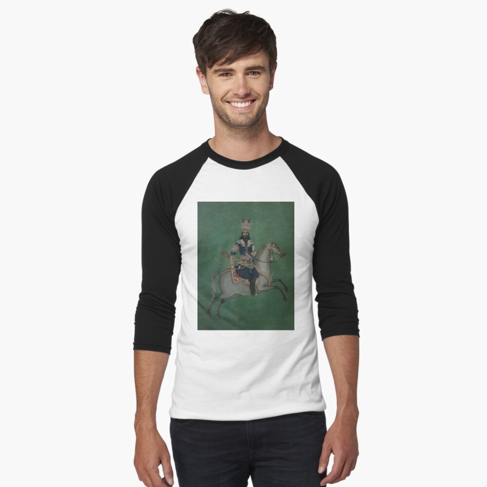 Aperçu de l'œuvre T-shirt baseball manches ¾ créée et vendue par RoyalNadja.