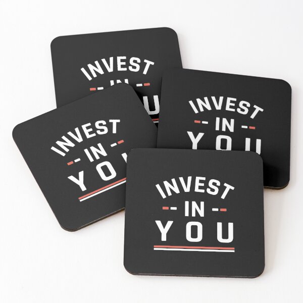 Item preview, Invest In You - Invest In Yourself - Black designed and sold by MOONINSPIRATION.