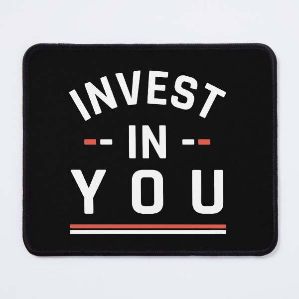 Item preview, Invest In You - Invest In Yourself - Black designed and sold by MOONINSPIRATION.