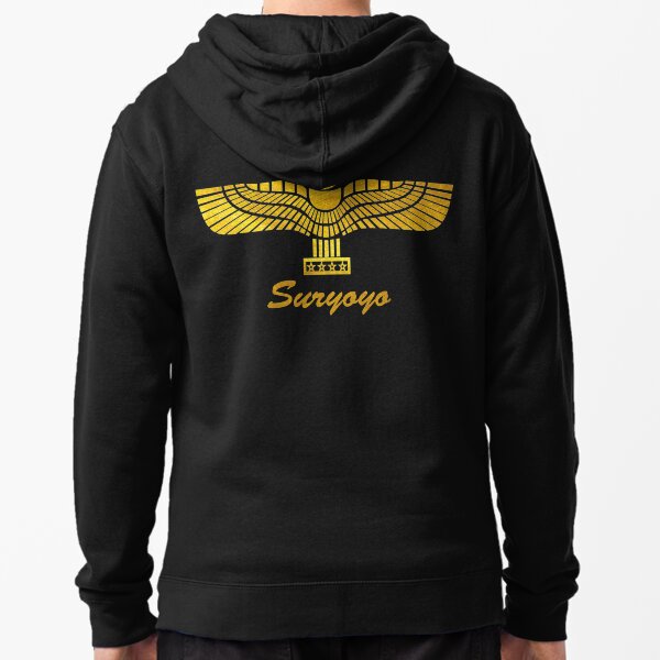 Suryoyo logo Zipped Hoodie