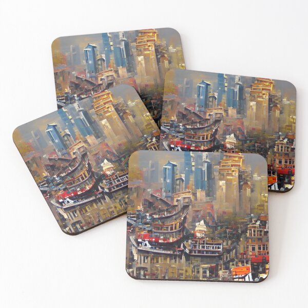 Item preview, Stacked Province #1 designed and sold by calsgallery.