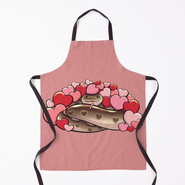 Item preview, Snake Full Of Love - Aphrodite Ball Python - Valentines Day designed and sold by Nerdynoods.