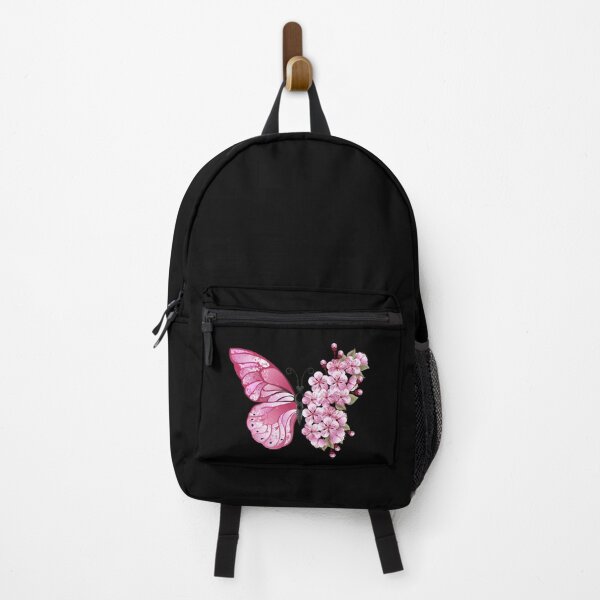 Item preview, Flower Butterfly with Pink Sakura designed and sold by angelusdark.