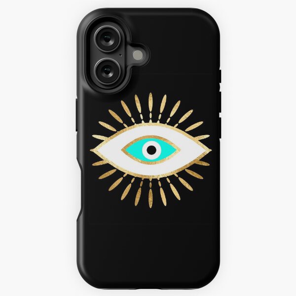 Vista previa del artículo con la obra «impresión de lámina de oro hamsa evil eye», diseñado y vendido por sofiahawk.