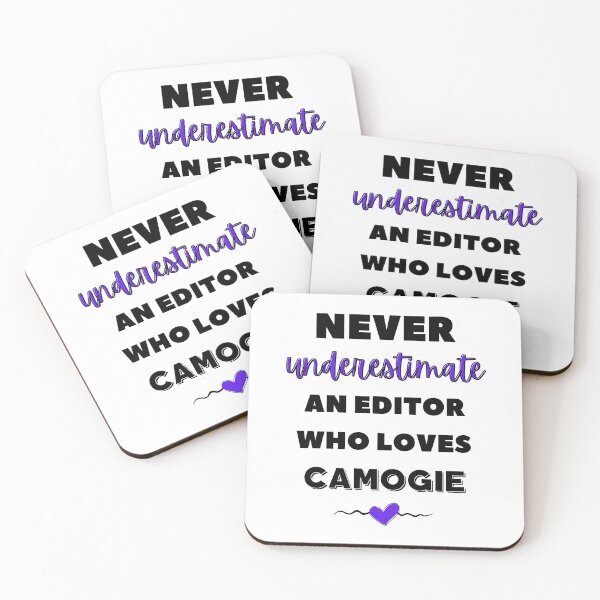 Item preview, Never underestimate a editor who loves camogie designed and sold by TheGreenGoat.