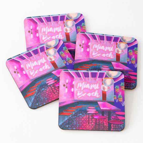 Item preview, Miami Beach Pink  designed and sold by ScullyArtFiless.