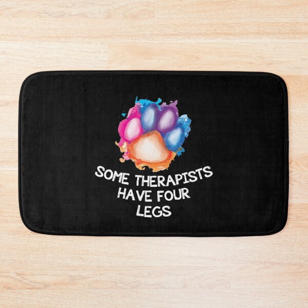 Item preview, Some Therapists Have Four Legs Dog Paws Animal Lovers designed and sold by Dressed For  Duty.