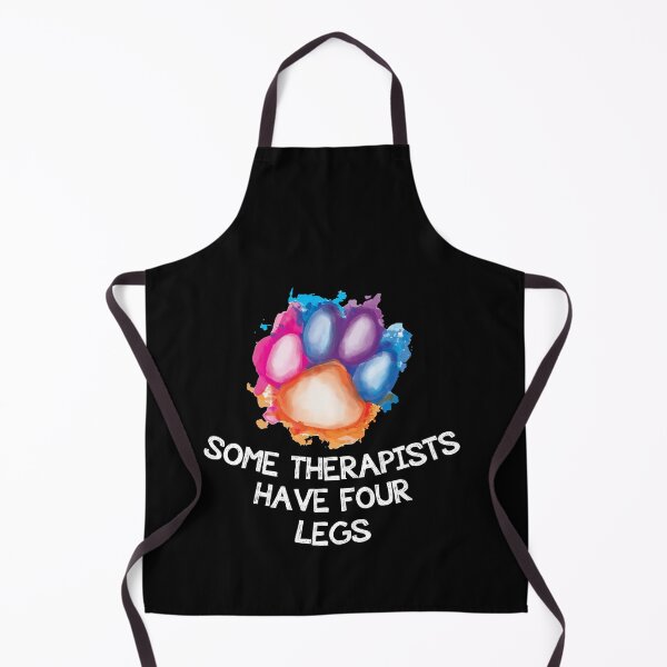 Item preview, Some Therapists Have Four Legs Dog Paws Animal Lovers designed and sold by Dressed For  Duty.