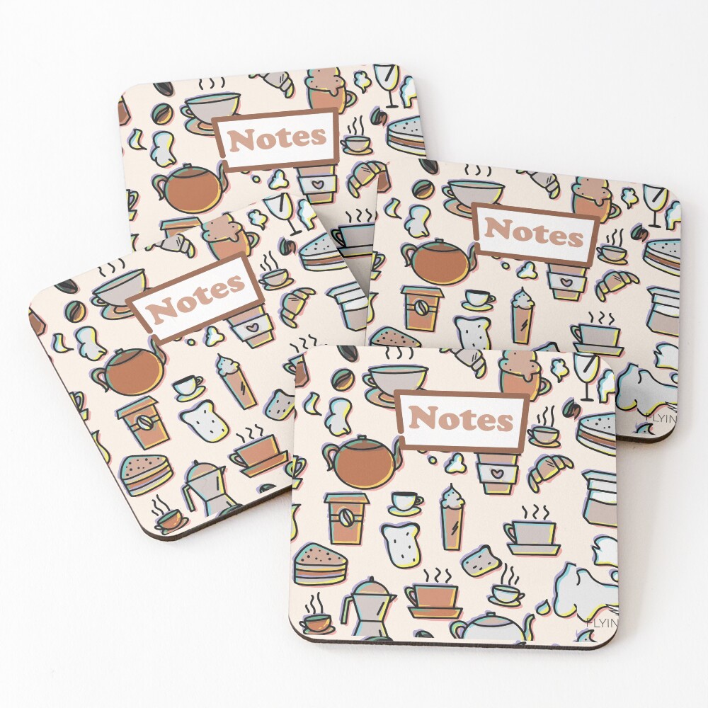 Item preview, Coasters (Set of 4) designed and sold by FlyingFennec.