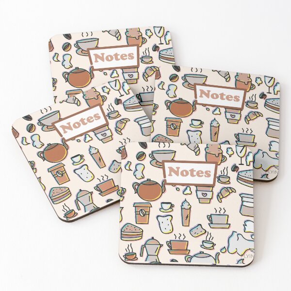Item preview, Coffee Notes  designed and sold by FlyingFennec.