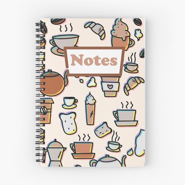 Aperçu de l'œuvre Notes de café créée et vendue par FlyingFennec.