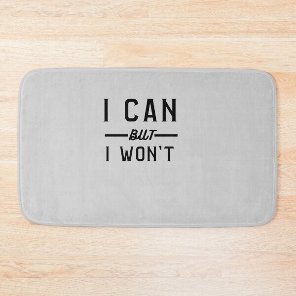 Item preview, I can but I won't   Essential T-SHIRT designed and sold by godziila.