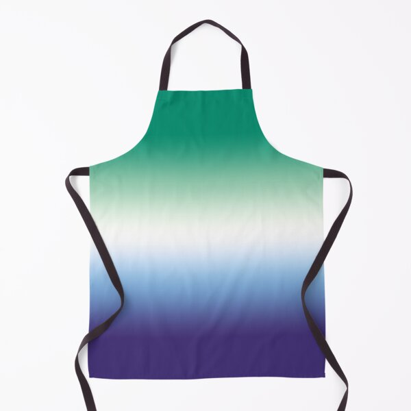 Item preview, Gay Man Pride Ombre Gradient - MLM - Teal Green Indigo Blue designed and sold by UBUCO.