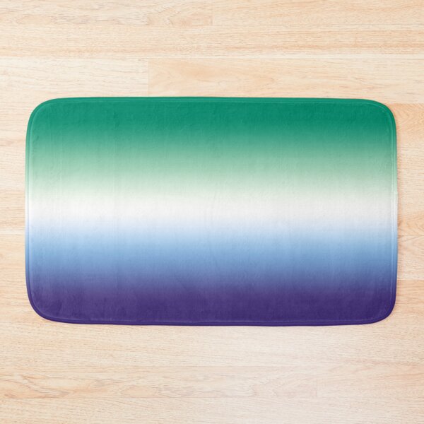 Item preview, Gay Man Pride Ombre Gradient - MLM - Teal Green Indigo Blue designed and sold by UBUCO.