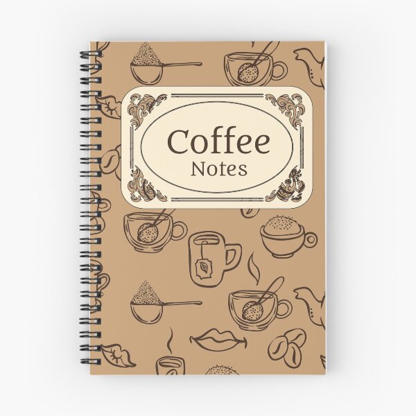 Item preview, Notas de café designed and sold by FlyingFennec.
