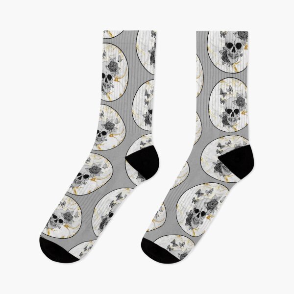 Item preview, White and Gold Marble Skull designed and sold by Arte Del Cuerpo Humano.