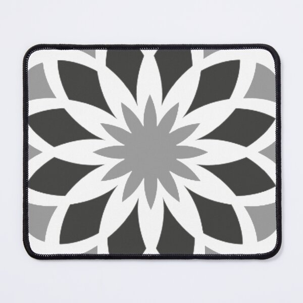 Item preview, Gray Black Circle pattern designed and sold by Moni3572.