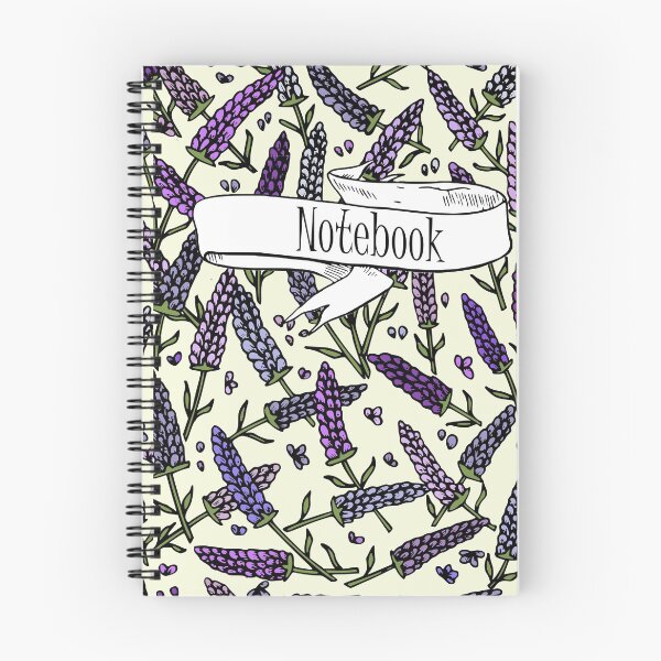 Aperçu de l'œuvre Notes de fleurs de lavande pourpre créée et vendue par FlyingFennec.
