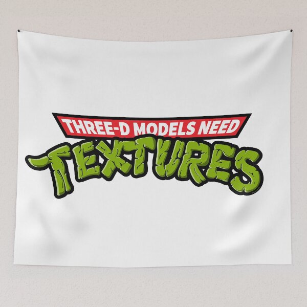 Item preview, Three-D Models Need Textures designed and sold by fiberedFX.