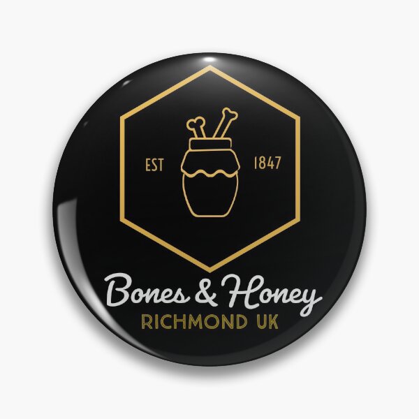 Item preview, Bones & Honey,  Bones and Honey, Richmond UK, Richmond Club, Coach Beard, Richmond shirt, UK Club designed and sold by RisingFrequency.