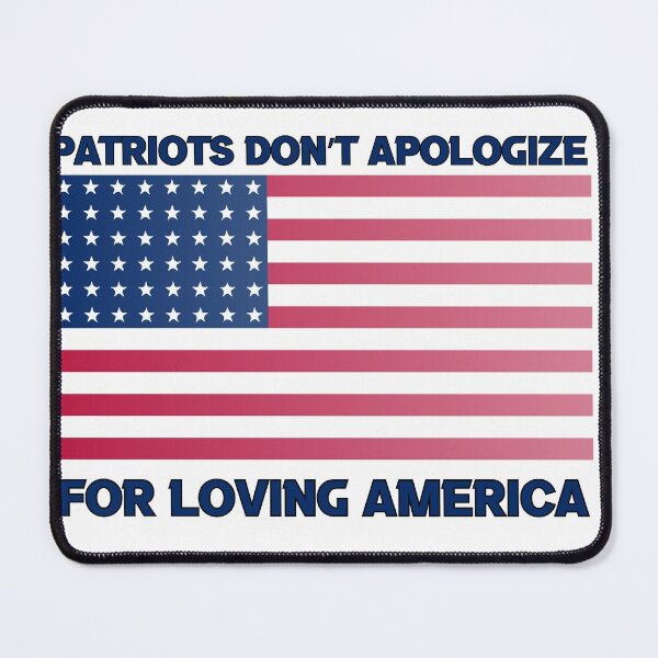 Item preview, Patriots Don't Apologize designed and sold by 1776Bazaar.