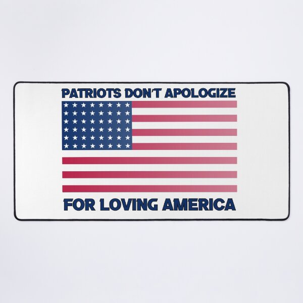 Item preview, Patriots Don't Apologize designed and sold by 1776Bazaar.