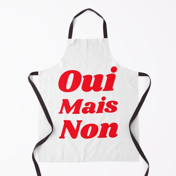 Item preview, Oui, Mais Non, French Quote, Paris Words designed and sold by RougeAtelier.