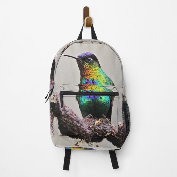 Item preview, I see you, you see me... Fiery Throated Hummingbird designed and sold by NaturePolarized.