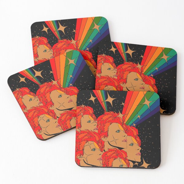 Starman Coasters (Set of 4)