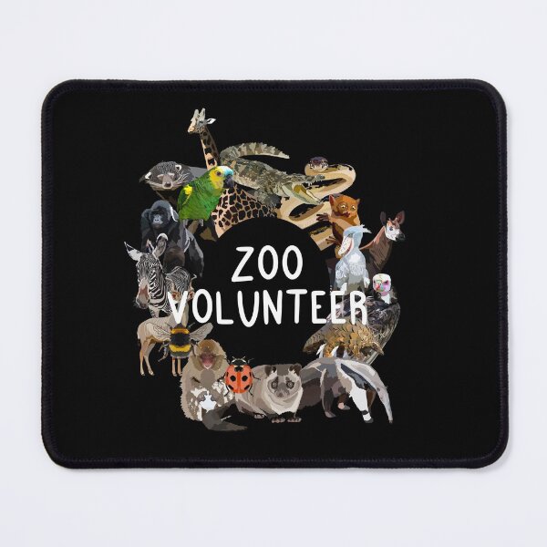Item preview, Z is for Zoo Volunteer,Zoo Volunteer Design – Supportive Wildlife Conservation Artwork designed and sold by PrettylittlepastelUk.