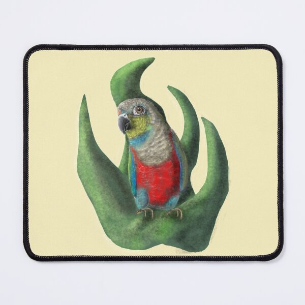 Item preview, Portrait of a crimsoned bellied conure designed and sold by BirbFriends.