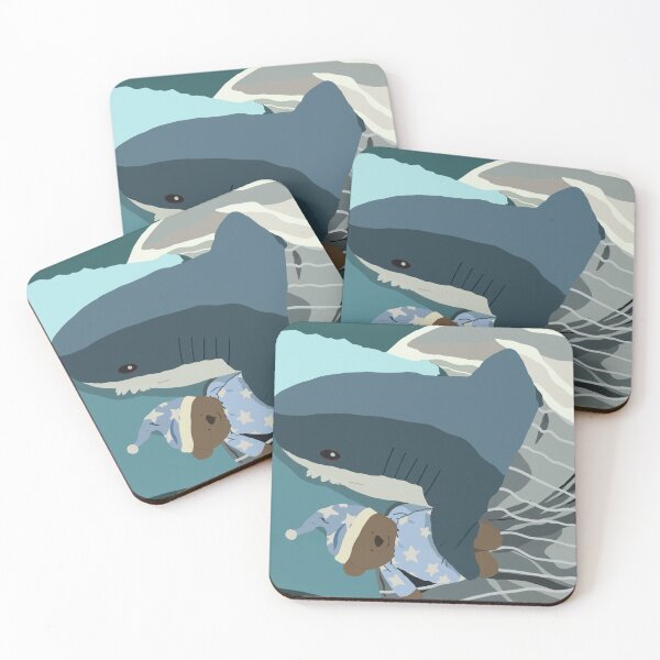 Item preview, Blahaj Shark Nap Time designed and sold by Kristen Twin.