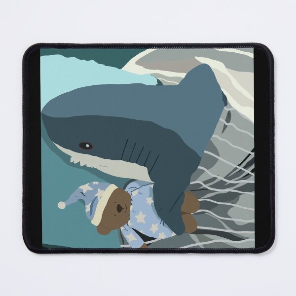 Item preview, Blahaj Shark Nap Time designed and sold by Kristen Twin.