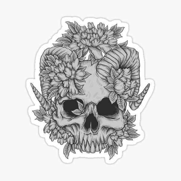 Item preview, Japanese Skull designed and sold by robinclarijs.