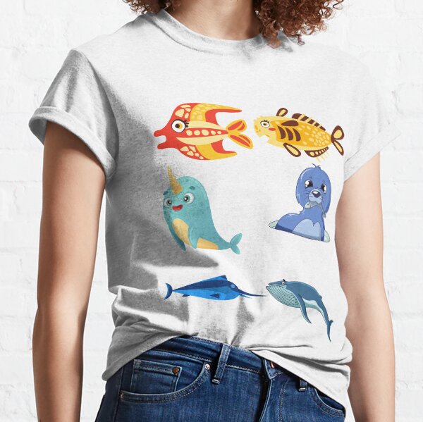 Item preview, crazy sea creatures designed and sold by Hinny8.
