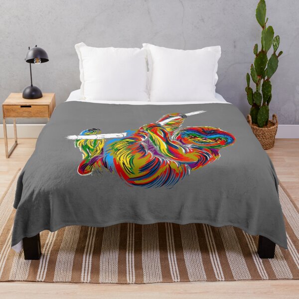 Item preview, colorful sloth designed and sold by SMILE88.