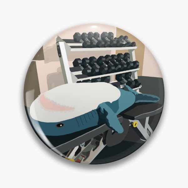 Item preview, Blahaj Shark Gym designed and sold by Kristen Twin.