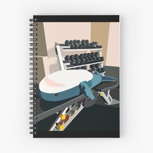 Item preview, Blahaj Shark Gym designed and sold by Kristen Twin.