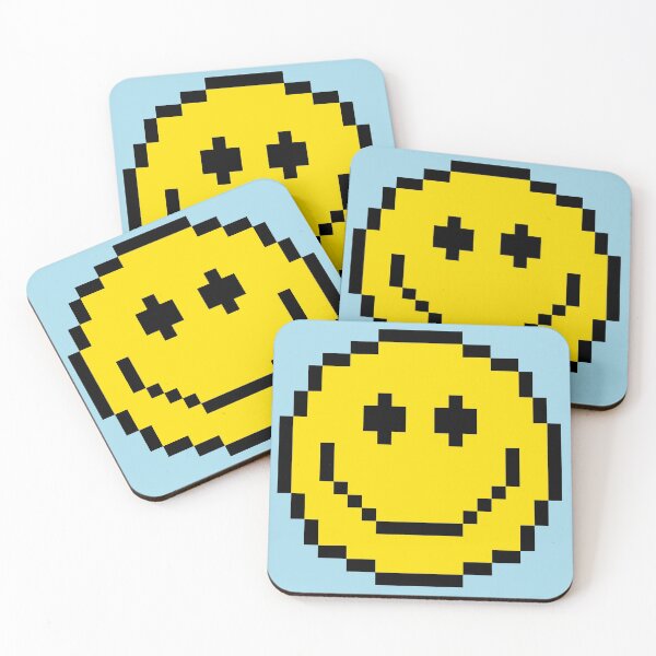 Item preview, NFT Happy | Happy Face | Blue Aqua  designed and sold by HappyFaceCo.