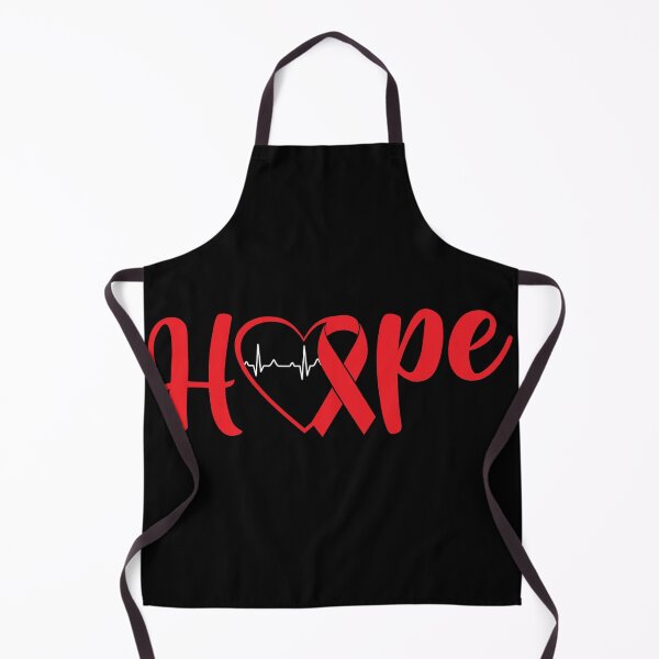 Item preview, Heart Disease Awareness Quote: Hope Red Ribbon Heart Disease designed and sold by AMINE ★★★★★.