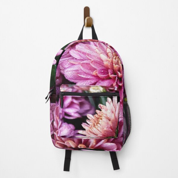 Item preview, Pink wet flowers designed and sold by spechtigel.