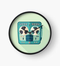 Reel to Reel Tape Recorder Clock