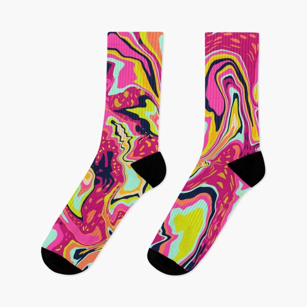 Item preview, Hot Pink Marbled Mess designed and sold by AmeyCamp.