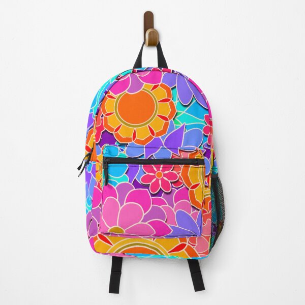 Item preview, Bright and colorful hippy Boho Flower Power Design designed and sold by Alondra.