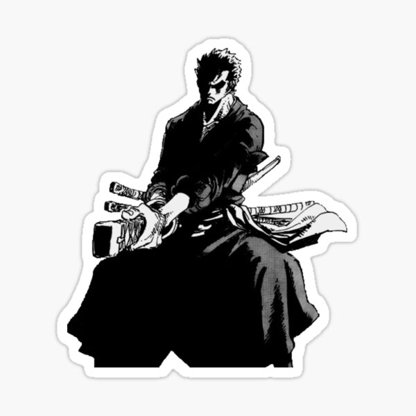 Zoro Stickers for Sale  One piece tattoos, Black and white stickers, Anime  stickers