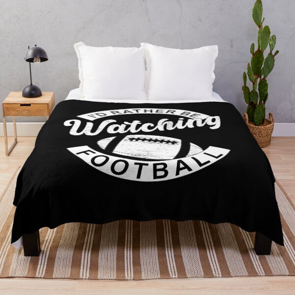 Item preview, I'd Rather Be Watching Football, Funny American Football Quote designed and sold by Artsy Fun.