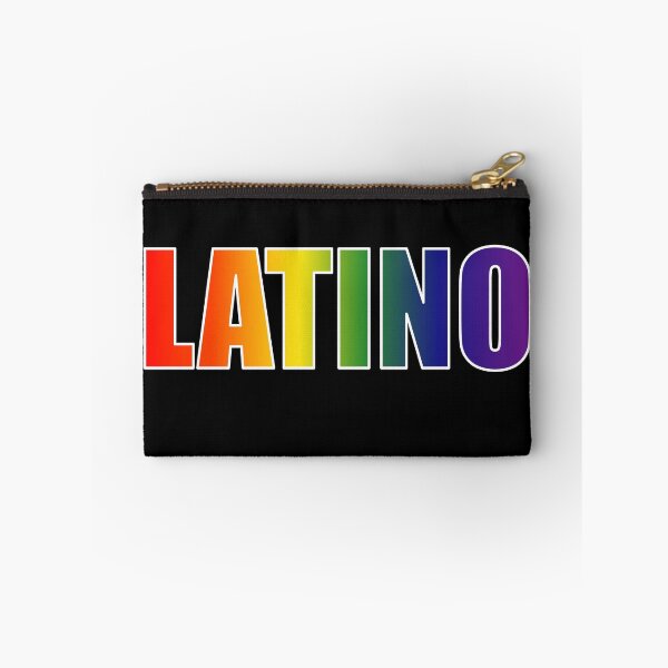 Item preview, Latino Rainbow Text Gradient LGBT Pride designed and sold by that5280lady.