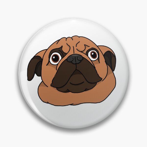 Item preview, Surprised pug designed and sold by ThatAesthetic.