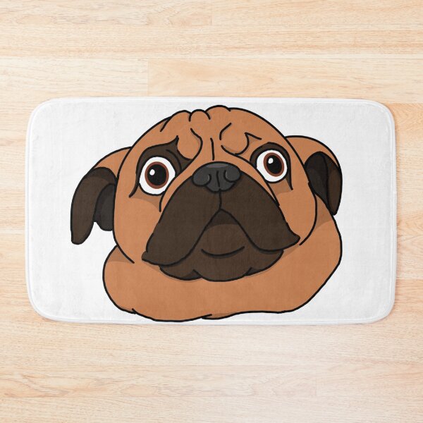 Item preview, Surprised pug designed and sold by ThatAesthetic.